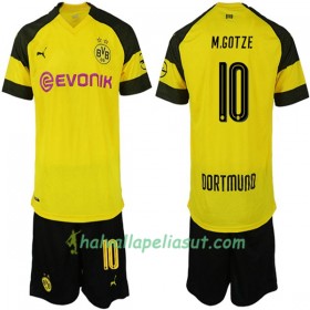 Jalkapallo Pelipaidat Borussia Dortmund M.GOTZE 10 Lasten Kotipaita 2018-2019 Lyhythihainen